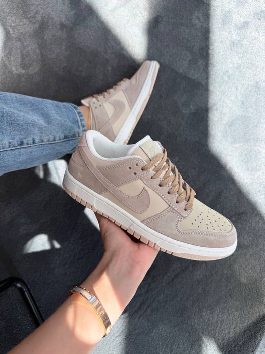 Жіночі кросівки Nike SB Dunk Low Light Brown Suede найк сб данк