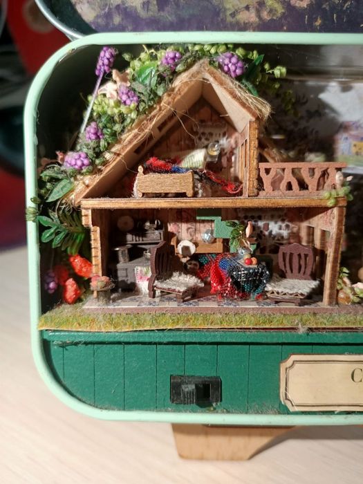 Конструктор 3D DIY Міні Румбокс у металевій скриньці COUNTRYSIDE NOTES