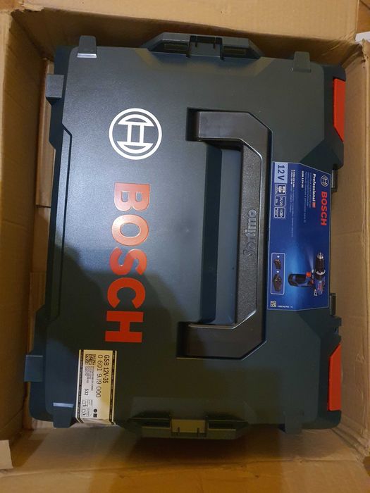 Wkrętarka udarowa bosch professional 12V GSB 12V-35 - nowa, plomba
