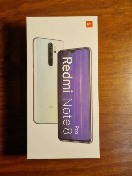Redmi note 8 pro 6GB Ram 128 GB ROM Pearl White