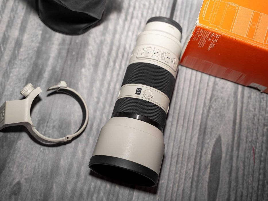 Używany obiektyw Sony 70-200 f 4 - do sony E \ pełen zestaw