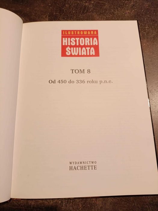 Ilustrowana historia świata tom 8 450 - 336 p.n.e.