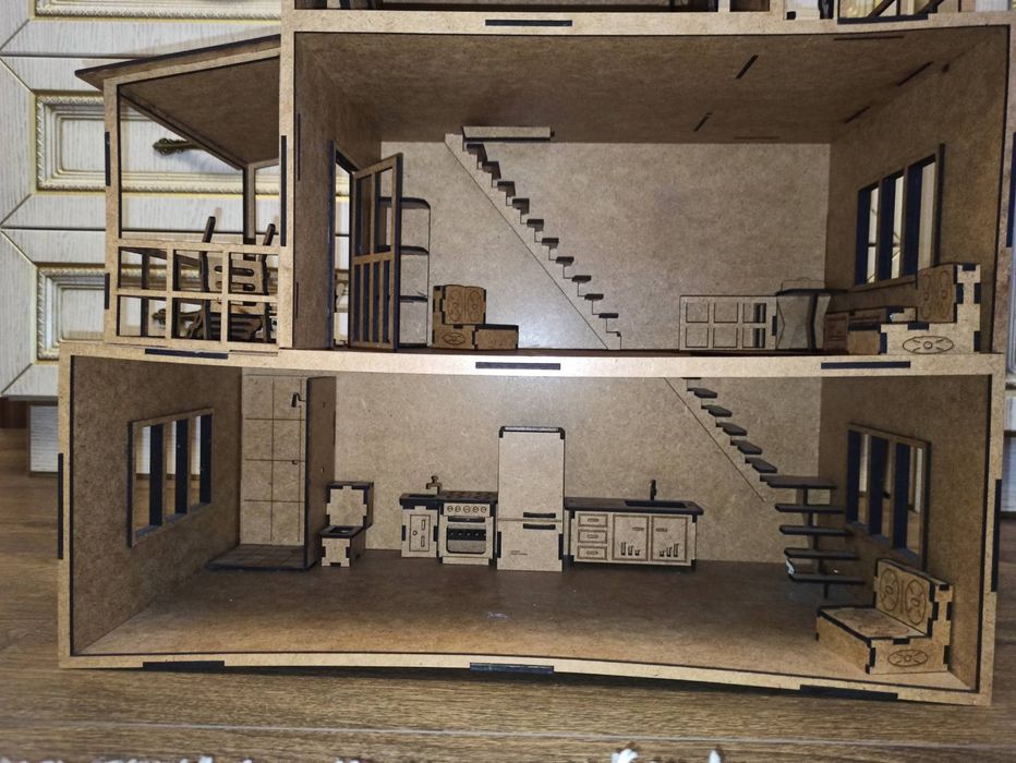 Ляльковий будиночок з фанери