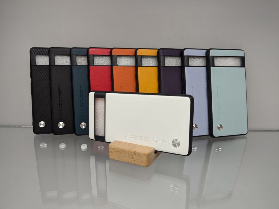 Кожаный чехол Google Pixel 7A LEATHER Code все модели