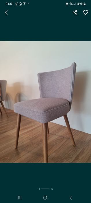 Conjunto mesa de jantar carvalho extensível + 8 cadeiras