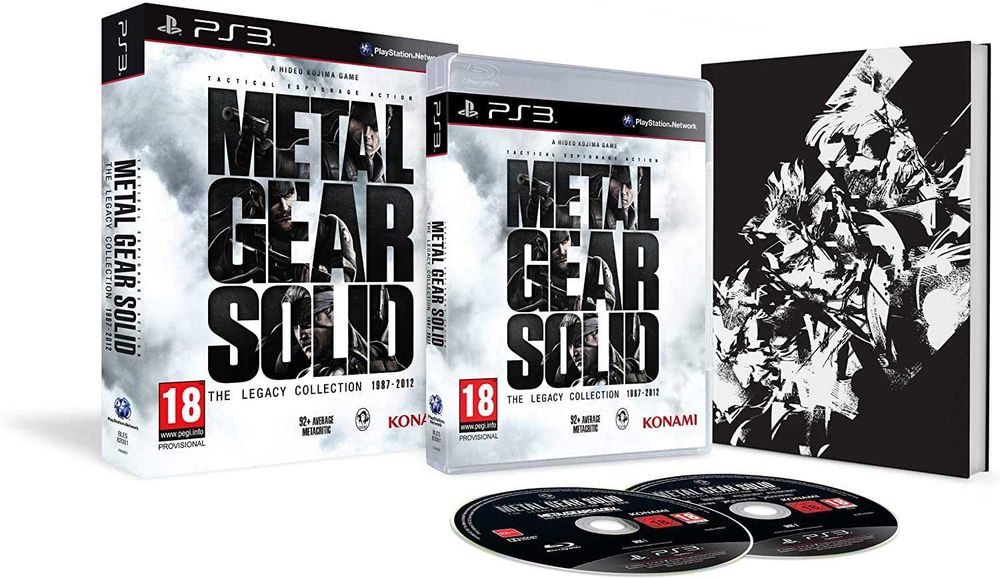 Metal Gear Solid The Legacy Collection PS3 + PS3 Slim = UNIKAT