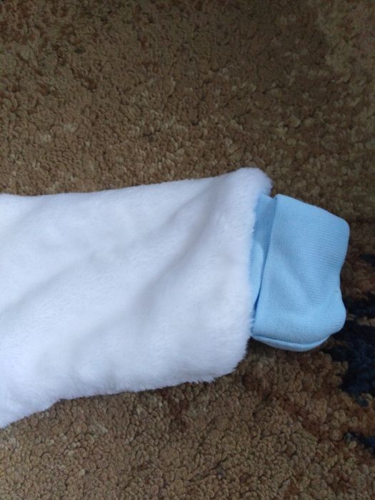 Плюшевий комбінезон з підкладкою, ріст 56 см