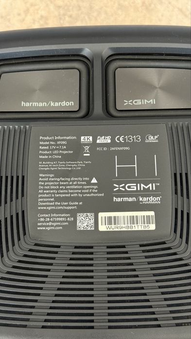 Проектор XGIMI 4K harman/kardon