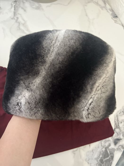 Шапка з хутра кролика Jiuliana Teso