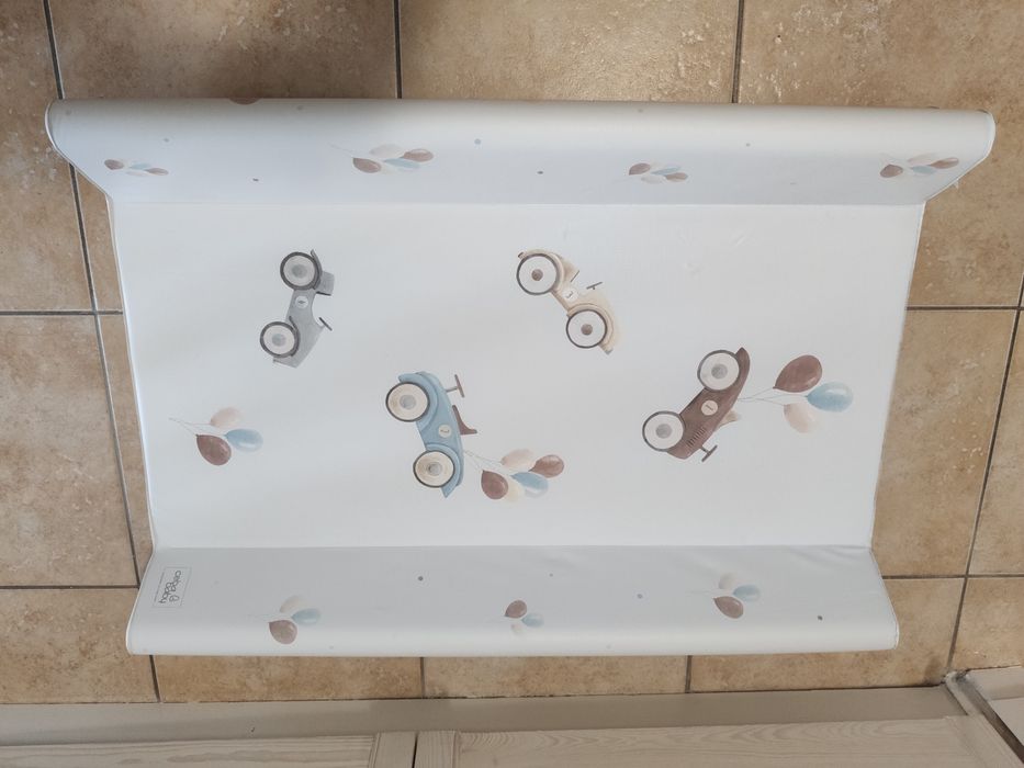 Przewijak dla dzieci 70x50cm na łóżeczko, usztywniany Ceba Baby