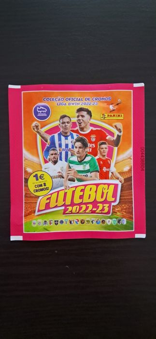Saqueta de cromos futebol 2022/23 da Panini