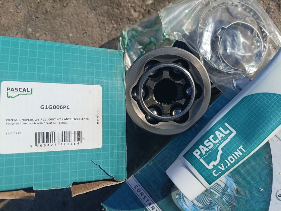 ШРУС G1G006PC Pasca Шарнир приводного валl FORD Fiesta Escort, Puma