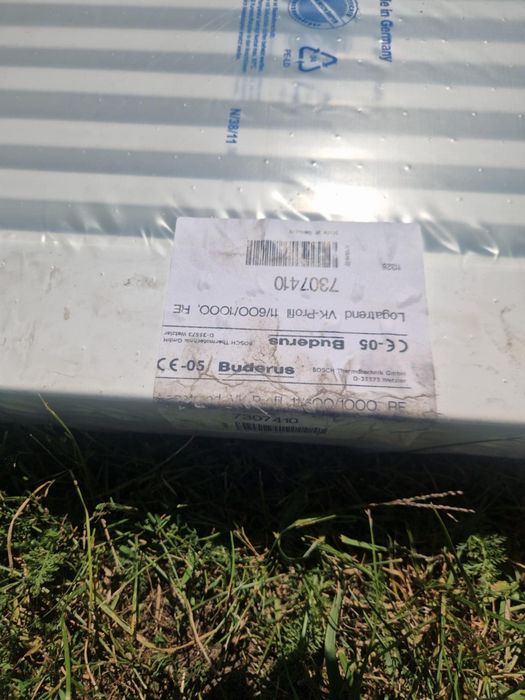 Buderus grzejnik 600x1000