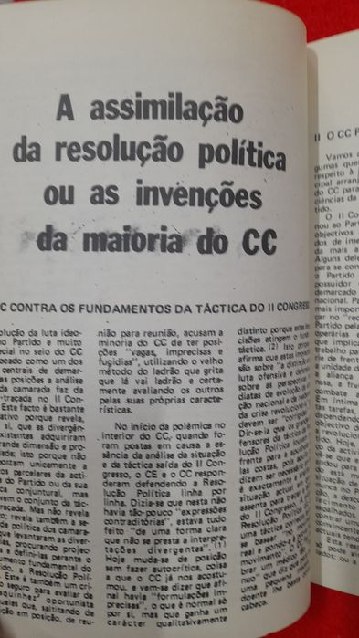Livro Novos Rumos para os Comunistas Portugueses