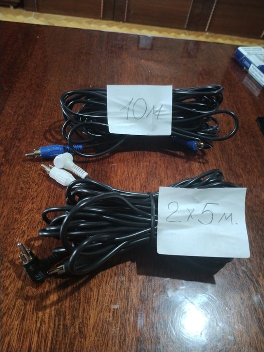 Кабель RCA  to  RCA (5метрів,10метрів)