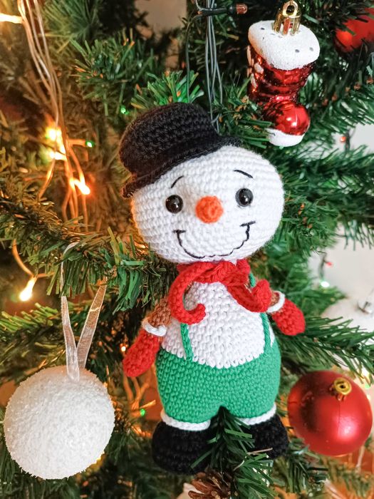 Bonecos de Natal em Amigurumi