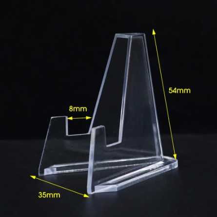 Stojak na monety kolekcjonerskie karty 1 +1 GRATIS