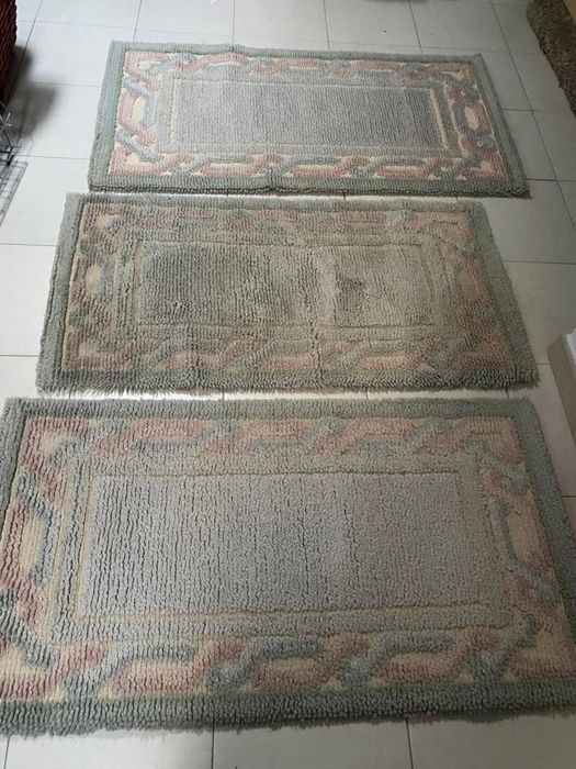 Conjunto 3 tapetes quarto