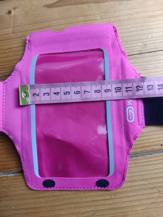 Różowe etui na telefon 15cm x 10 cm