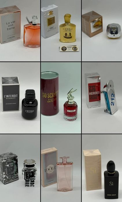 Perfumy Duży asortyment