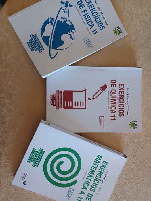 Exercícios de  Física, Química e matemática 11 ano