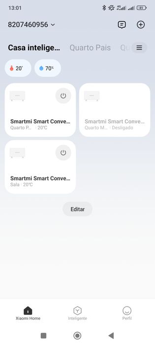 3 Aquecedores  xiaomi mi heater 1s versão digital