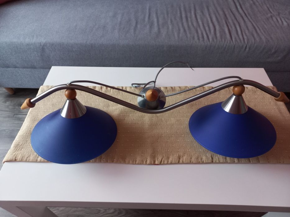 Lampa, żyrandol podwójny
