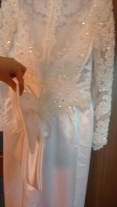 Zjawiskowa suknia ślubna roz. M, koronka, Mori Lee