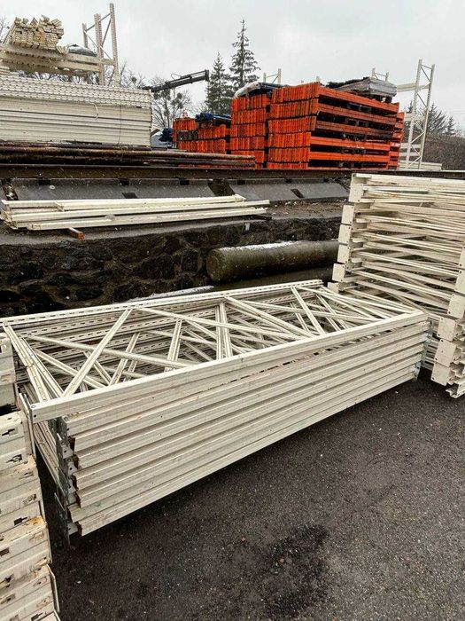 РАСПРОДАЖА Стеллажи паллетные б/у. Стеллажи металлические полочные.
