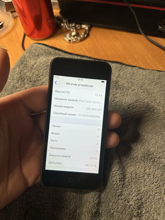 Ipod touch 6th айпод тач 6 а1574