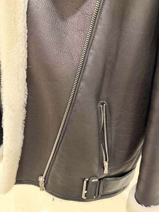 Дубленка авиатор натуральная