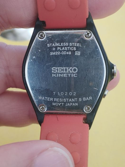 Relogio Seiko Kinetic criança senhora