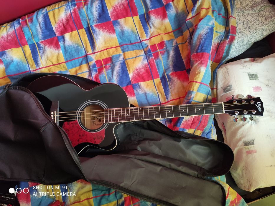 V-TONE EAG SET BK gitara elektroakustyczna + wzmacniacz gitarowy