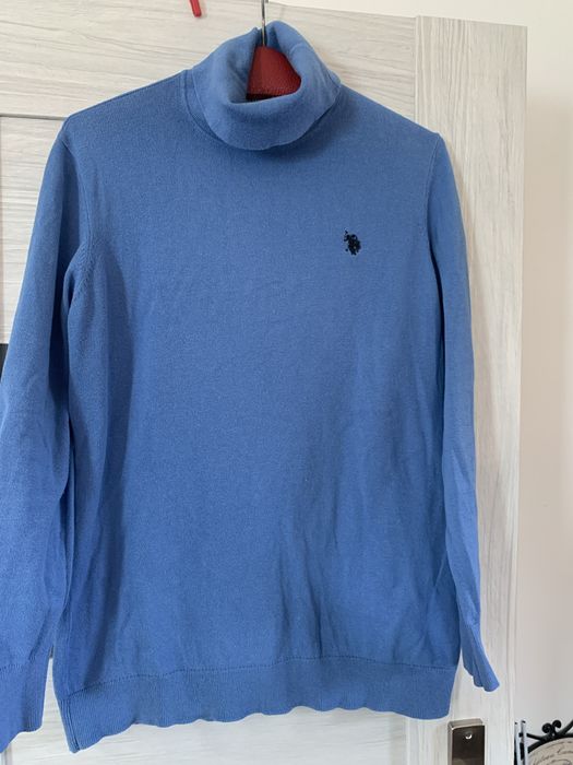 Golf Polo. Niebieski