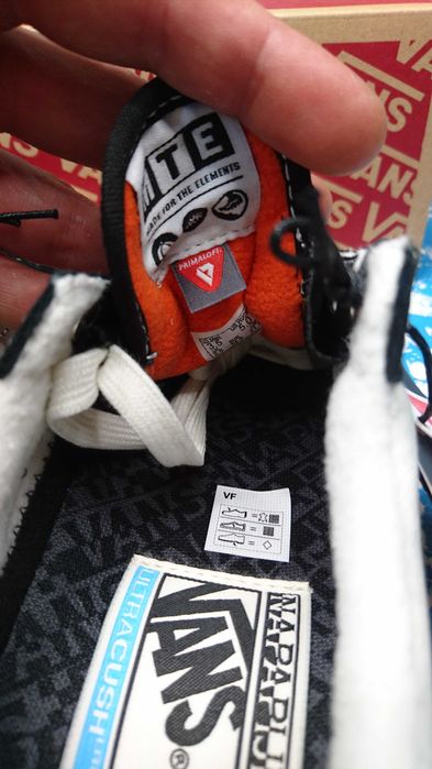 Buty Vans X Napapijri Old Skool Mte1 Forest Fog White R.34,5