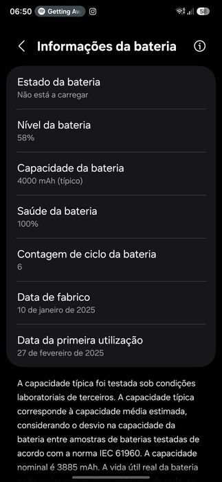 Samsung S25 como novo!
