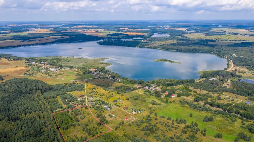 Działka nad jeziorem pod lasem - Kownatki - Widok 3