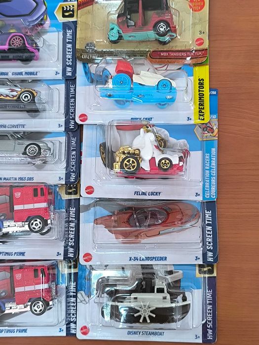 Hot Wheels Vários - Treasure Hunts, Batman, Star Wars, Transformers ..