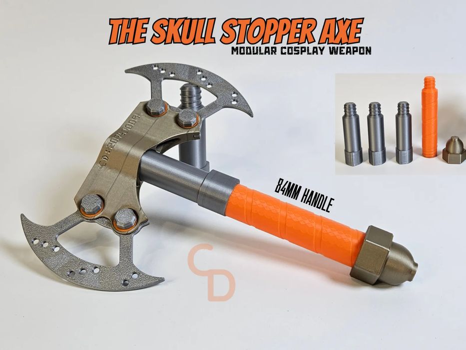 Machado de Cosplay Modular "Skull Stopper"