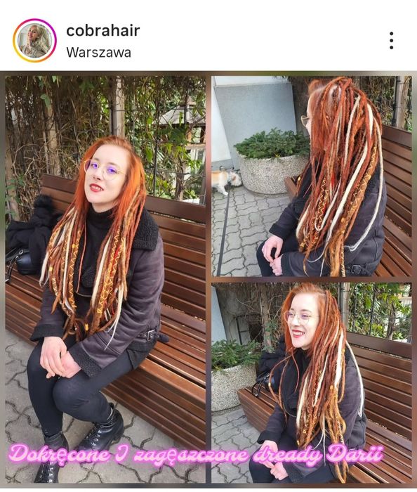 Dready Warszawa profesjonalnie dredloki, dredy full service.