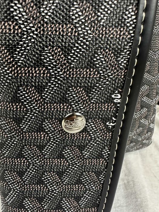 Torba biznesowa komplet Torebka damska Goyard Paris monogram ciemna