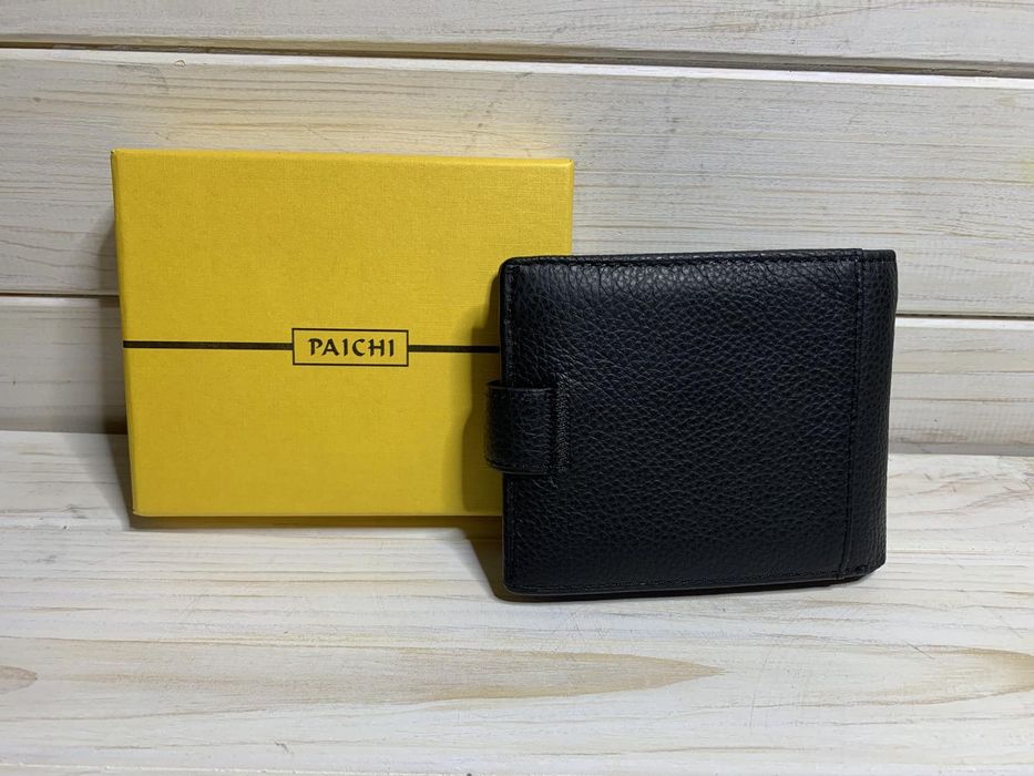 Чоловічий гаманець портмоне кошелек  шкіра PAICHI