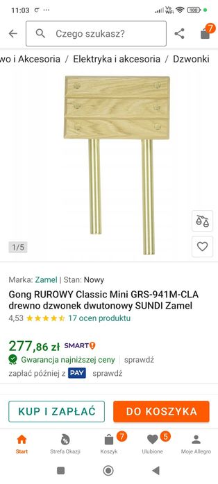 Gong rurowy / dzwonek