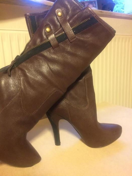 NINE WEST kozaki skórzane rozm. 41