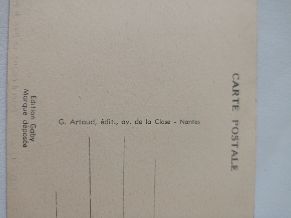 Le chapus widokówka Francja