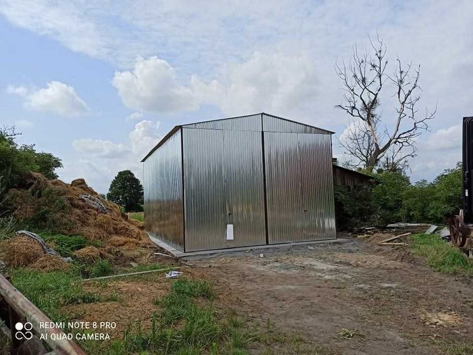 Garaż blaszak 5x6 Hala Magazyn Garaż blaszak Wiata 6x8 5x9 9x5 7x7 5x7