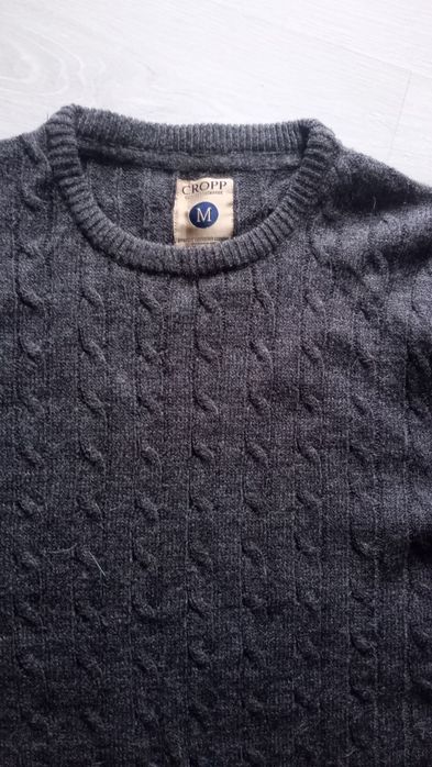 Sweter męski z domieszką welny, rozm M, Cropp, nowy