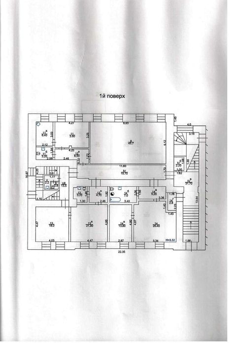 Продаж окремого приміщення у центрі Харкова 1126м2...