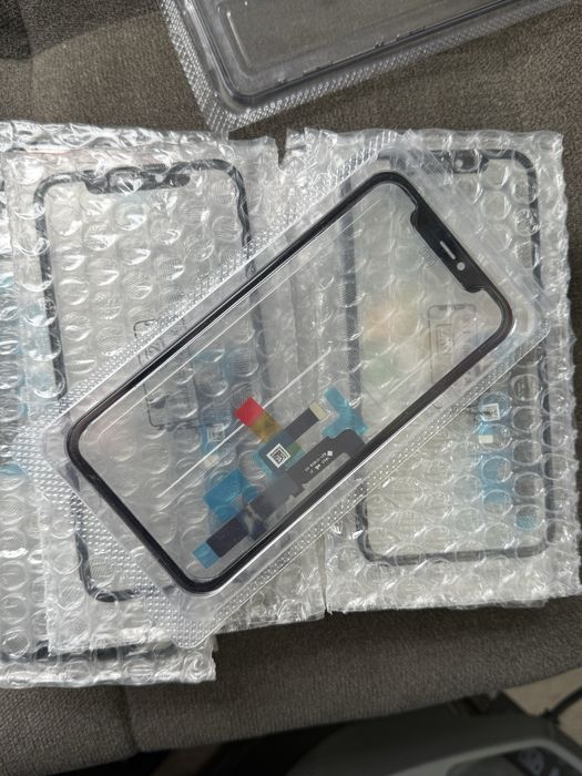 Скло сенсор для айфон переклейка дисплея запчастини xr 11 xs max 6/7/8