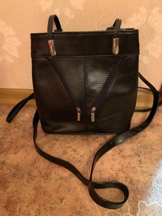 Сумка женская кожа кроссбоди/рюкзак новая